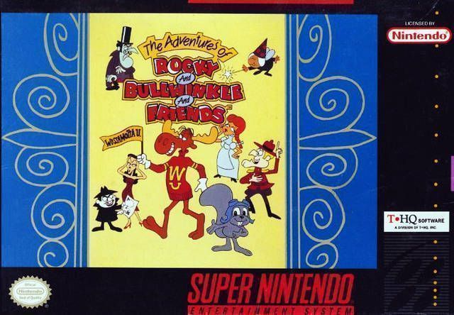 Adventures Of Rocky And Bullwinkle And Friends, The (USA) Super Nintendo GAME ROM ISO