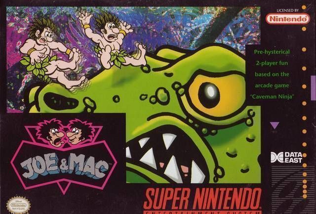 Joe & Mac (USA) Super Nintendo GAME ROM ISO