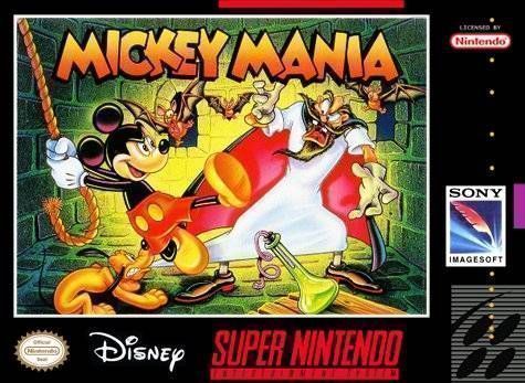 Mickey Mania (Europe) Super Nintendo GAME ROM ISO