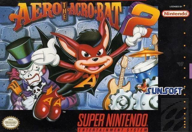 Aero The Acro-Bat 2 (USA) Super Nintendo GAME ROM ISO