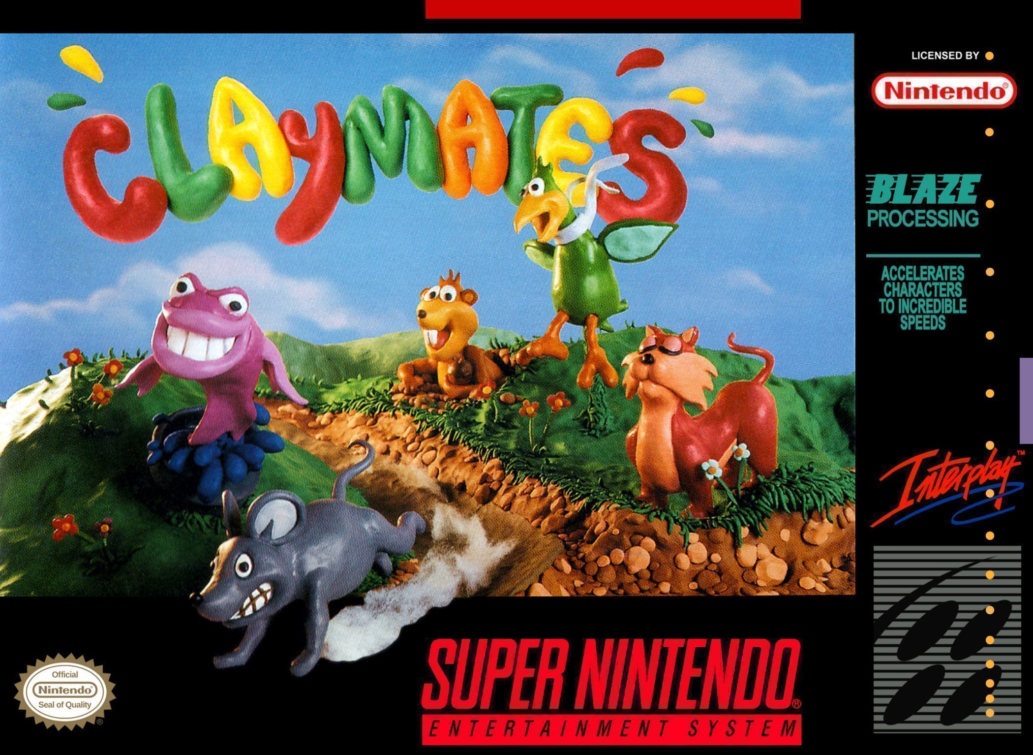 Claymates (Europe) Super Nintendo GAME ROM ISO