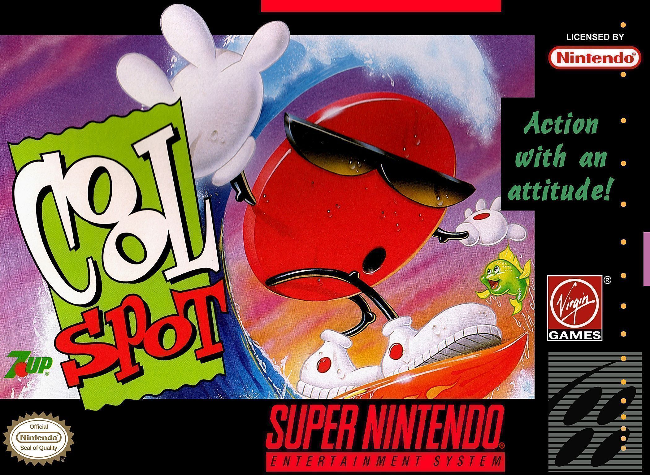 Cool Spot (Japan) Super Nintendo GAME ROM ISO