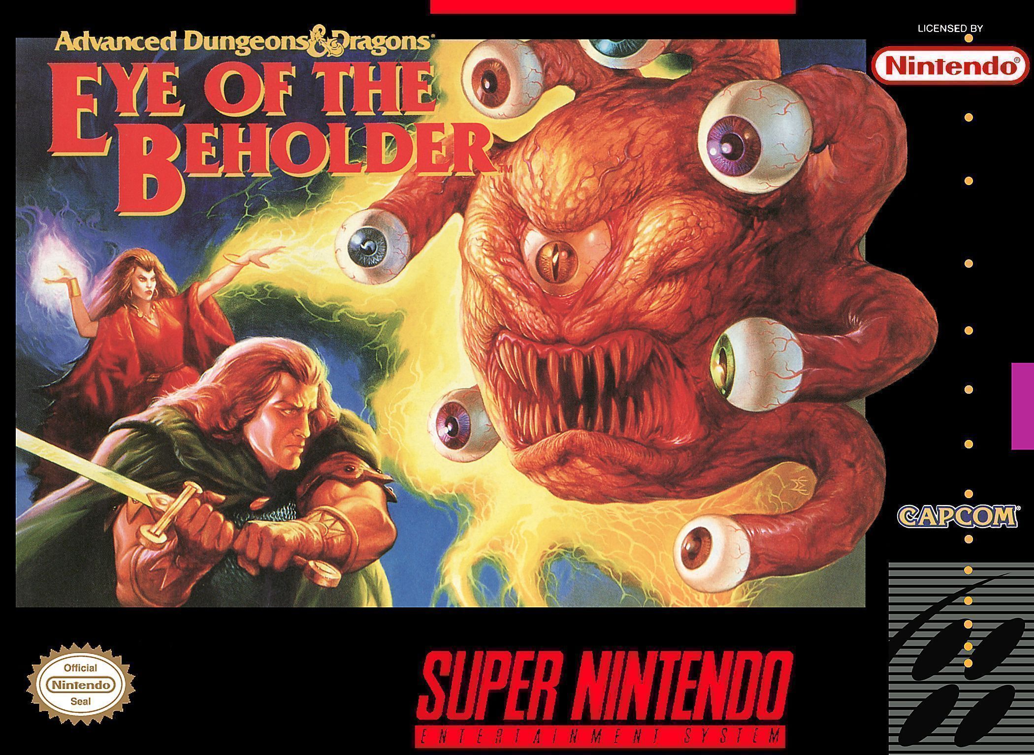 AD&D – Eye Of The Beholder (USA) Super Nintendo GAME ROM ISO