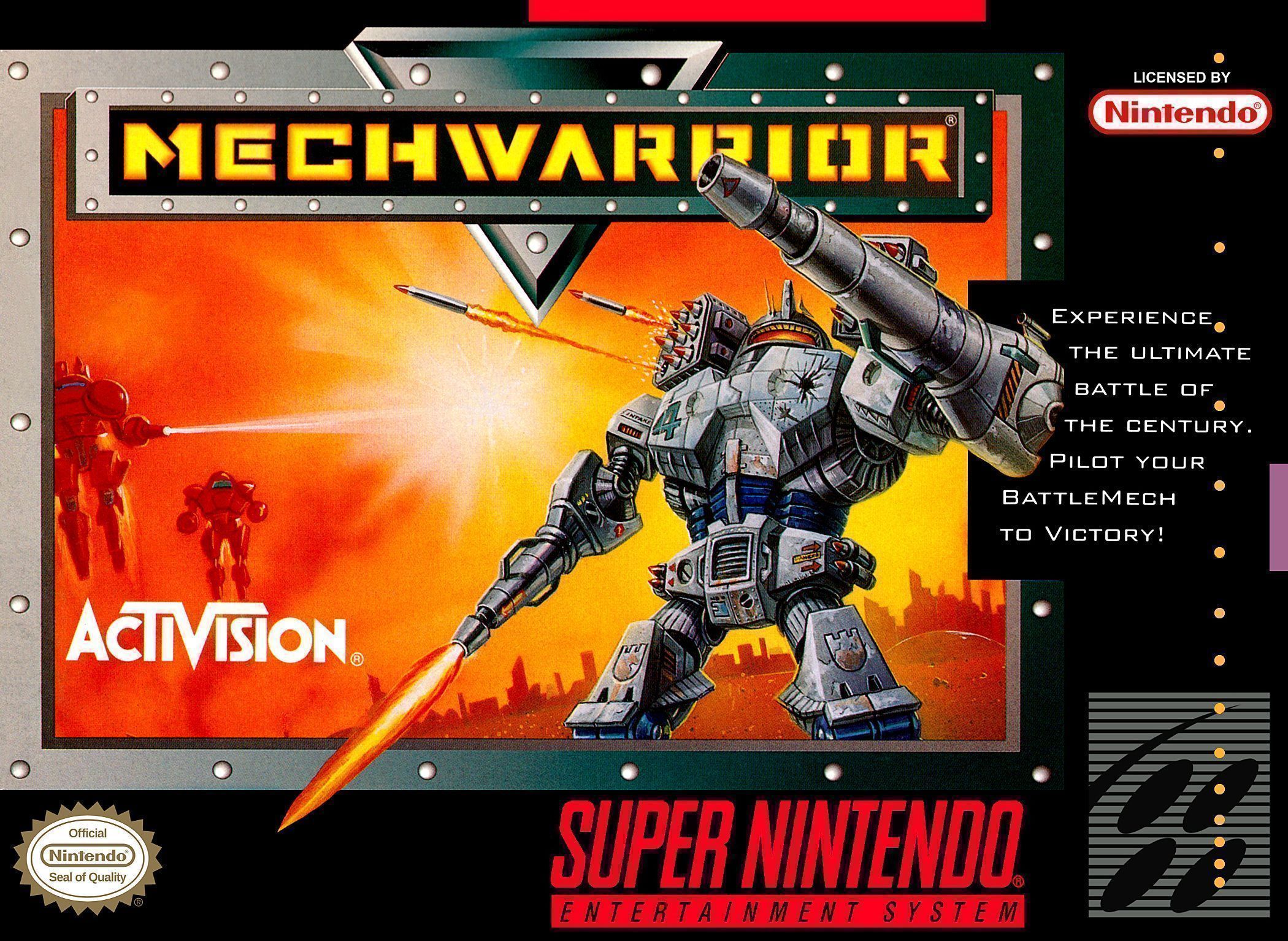 Mechwarrior (Germany) Super Nintendo GAME ROM ISO