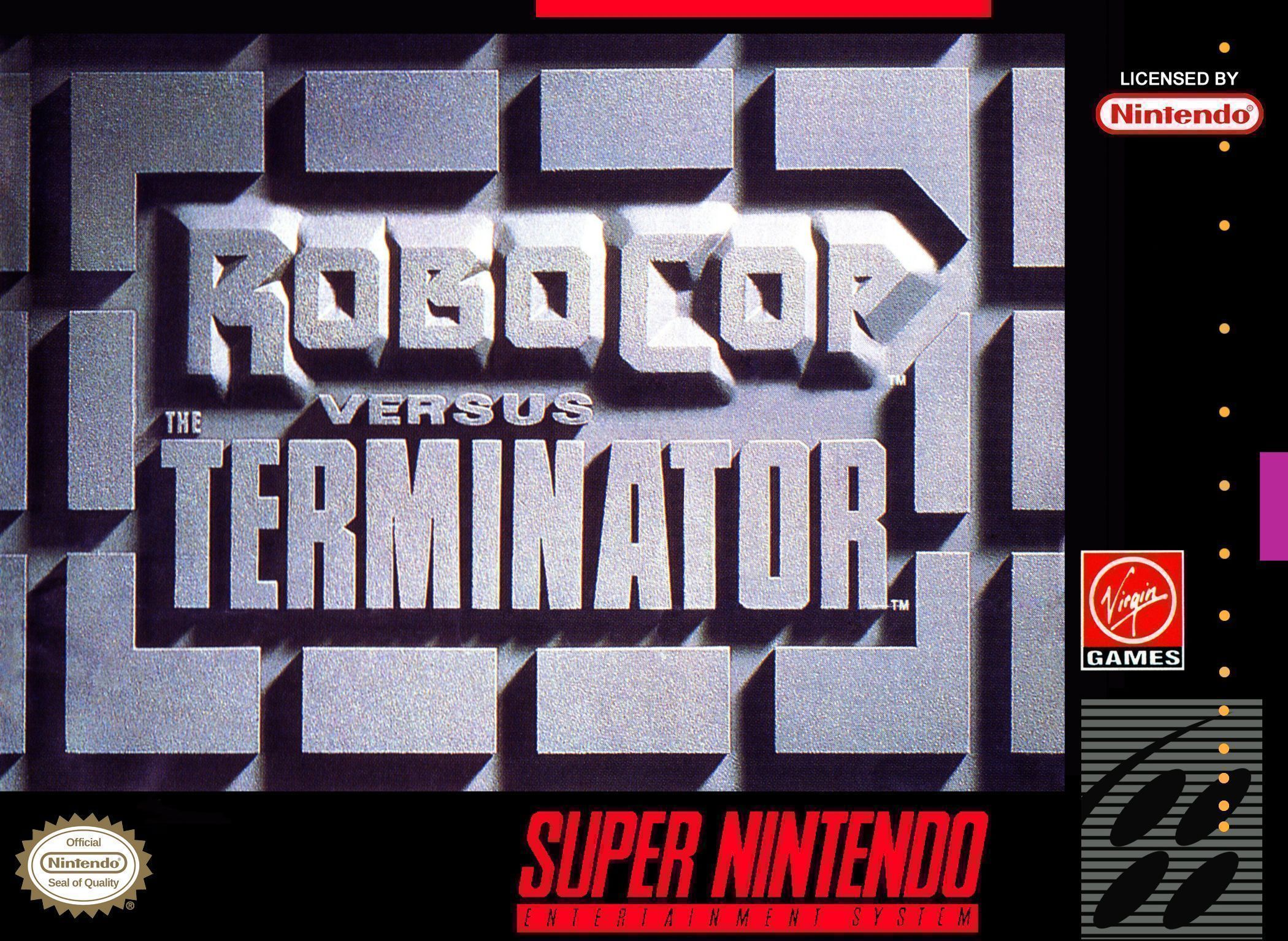 Robocop Versus The Terminator (USA) Super Nintendo GAME ROM ISO