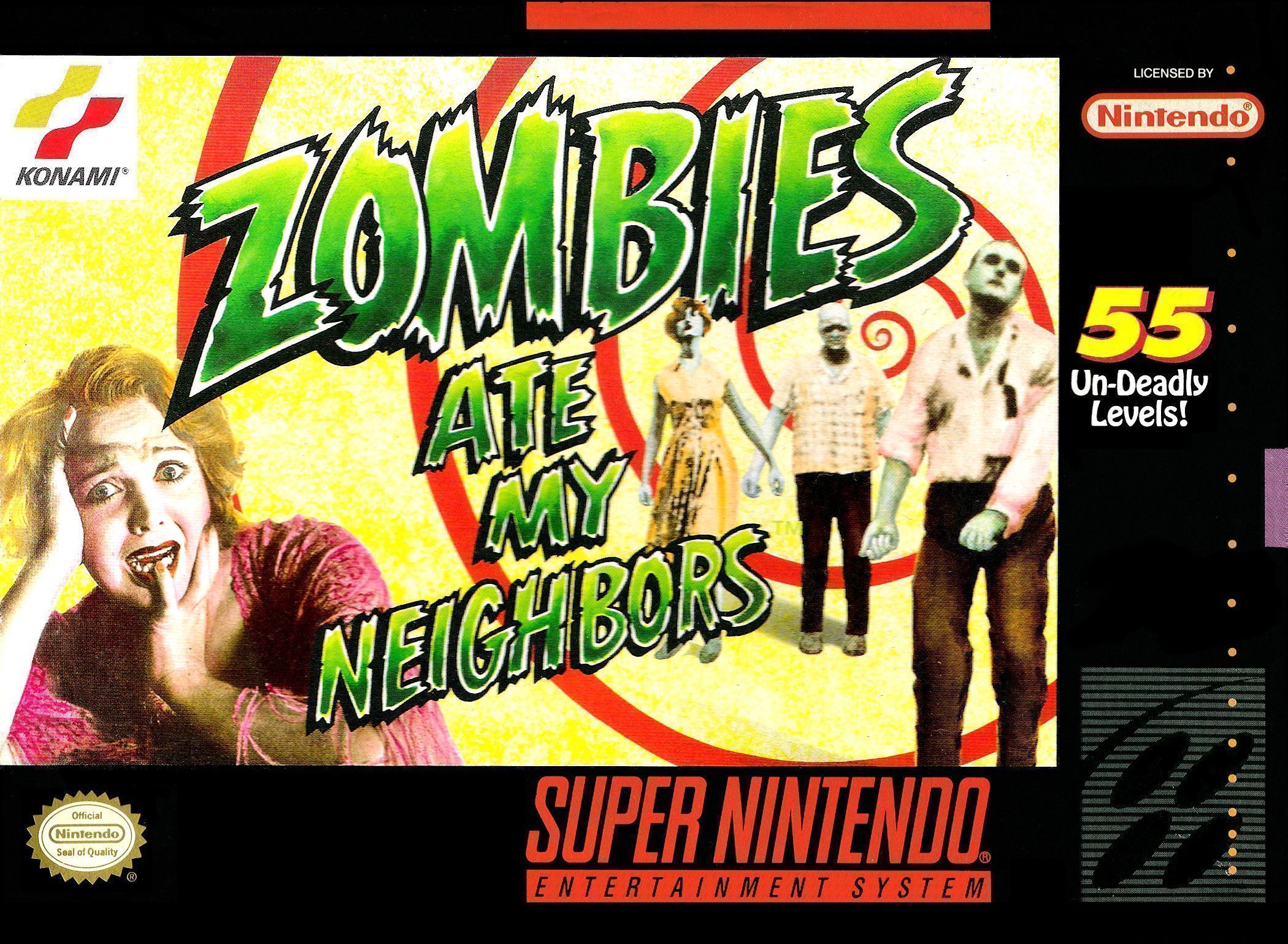 Zombies (Europe) Super Nintendo GAME ROM ISO