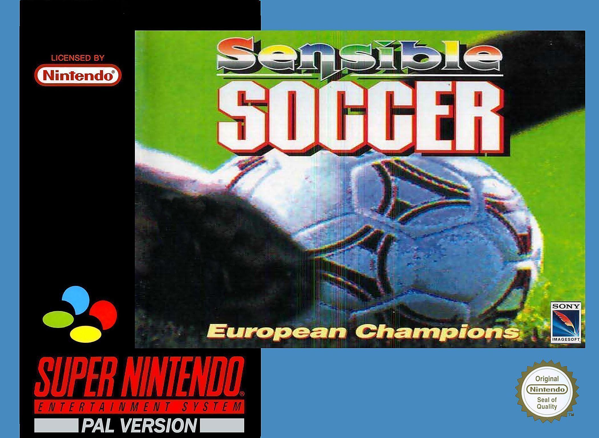 Sensible Soccer (31010) (Europe) Super Nintendo GAME ROM ISO