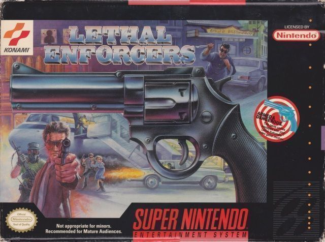 Lethal Enforcers (Japan) Super Nintendo GAME ROM ISO