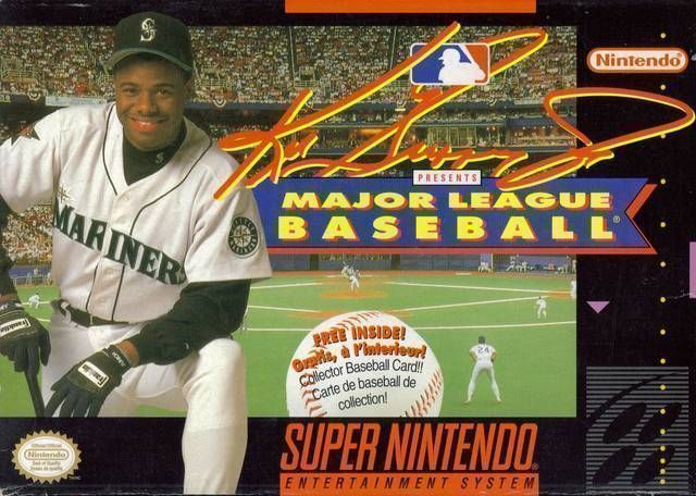 Ken Griffey Jr. Presents Major League Baseball (USA) Super Nintendo GAME ROM ISO