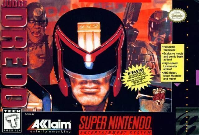 Judge Dredd (Europe) Super Nintendo GAME ROM ISO