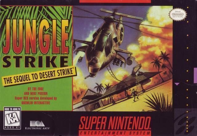 Jungle Strike (USA) Super Nintendo GAME ROM ISO