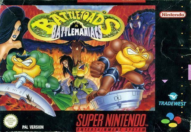 Battletoads In Battlemaniacs (Europe) Super Nintendo GAME ROM ISO