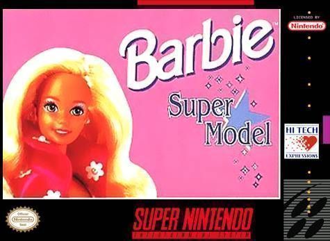 Barbie Super Model (USA) Super Nintendo GAME ROM ISO