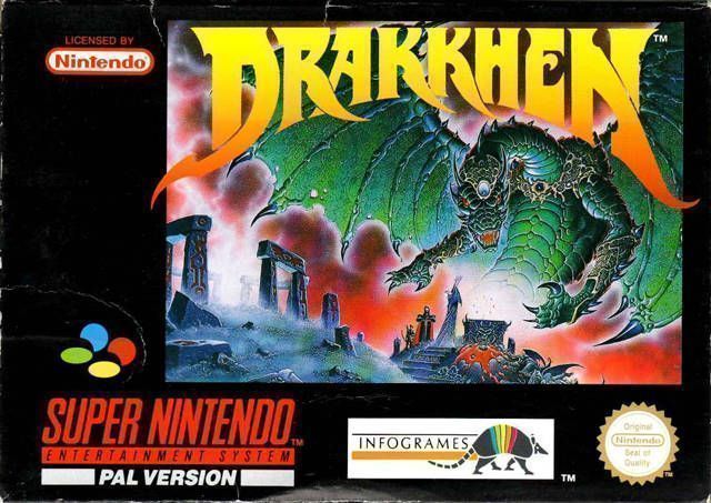 Super Drakkhen (2295) (Japan) Super Nintendo GAME ROM ISO