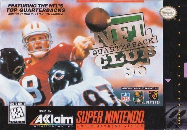 NFL Quarterback Club ’96 (Europe) Super Nintendo GAME ROM ISO