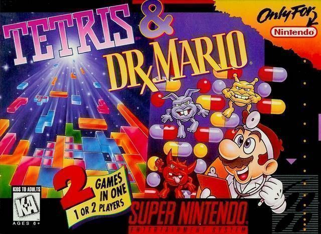 Tetris & Dr Mario (Europe) Super Nintendo GAME ROM ISO