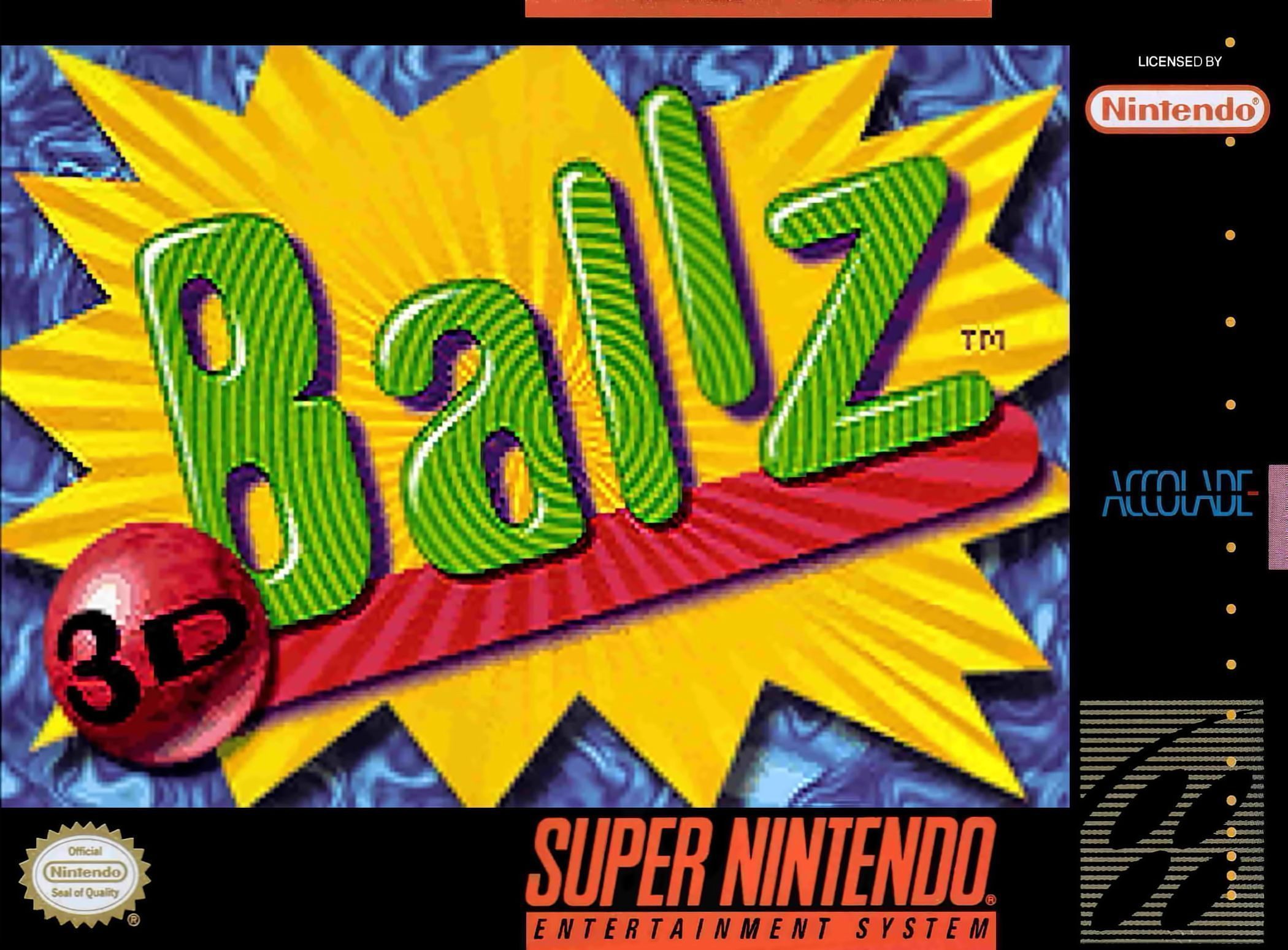 Ballz 3D (Japan) Super Nintendo GAME ROM ISO