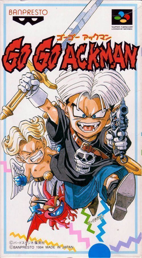 Go Go Ackman (Japan) Super Nintendo GAME ROM ISO