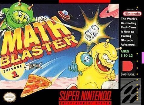 Math Blaster – Episode 1 (USA) Super Nintendo GAME ROM ISO