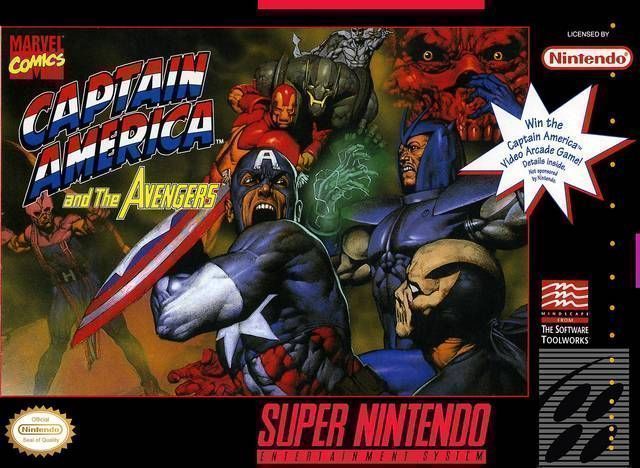 Captain America And The Avengers (USA) Super Nintendo GAME ROM ISO