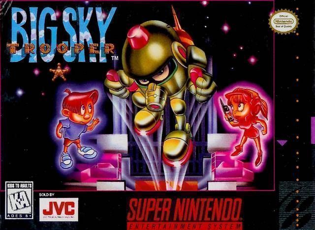 Big Sky Trooper (USA) Super Nintendo GAME ROM ISO