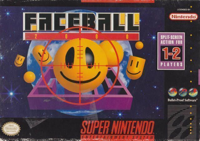 Faceball 2000 (USA) Super Nintendo GAME ROM ISO