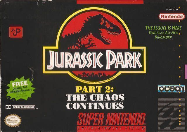 Jurassic Park 2 (Europe) Super Nintendo GAME ROM ISO