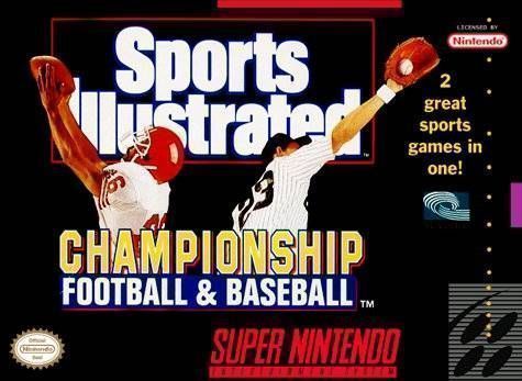 Sports Illustrated Championship Football & Baseball (USA) Super Nintendo GAME ROM ISO