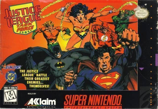 Justice League Task Force (Japan) Super Nintendo GAME ROM ISO