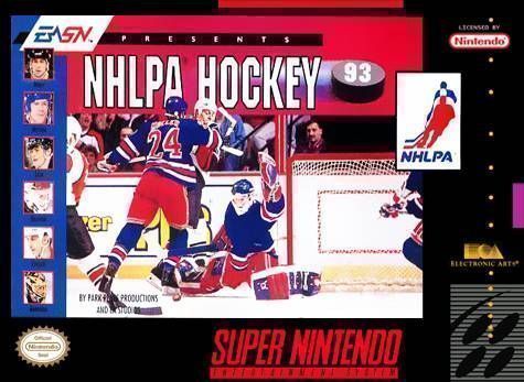 NHLPA Hockey ’93 (Europe) Super Nintendo GAME ROM ISO