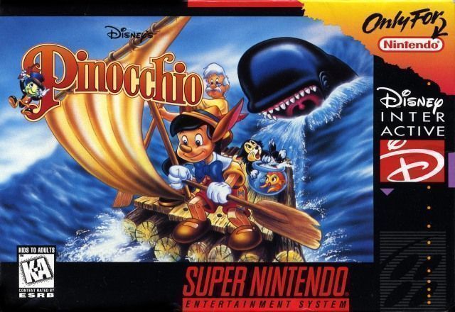 Pinocchio (USA) Super Nintendo GAME ROM ISO