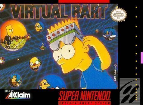 Virtual Bart (Japan) Super Nintendo GAME ROM ISO