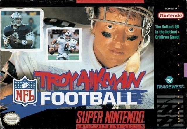 Troy Aikman NFL Football (USA) Super Nintendo GAME ROM ISO