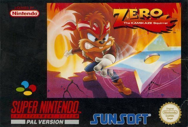 Zero The Kamikaze Squirrel (USA) Super Nintendo GAME ROM ISO