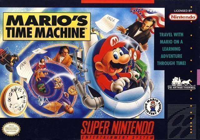 Mario’s Time Machine (Europe) Super Nintendo GAME ROM ISO