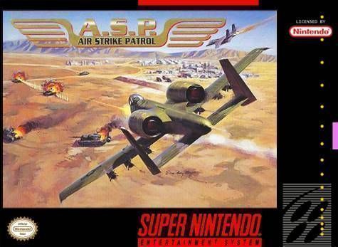 A.S.P. Air Strike Patrol (USA) Super Nintendo GAME ROM ISO