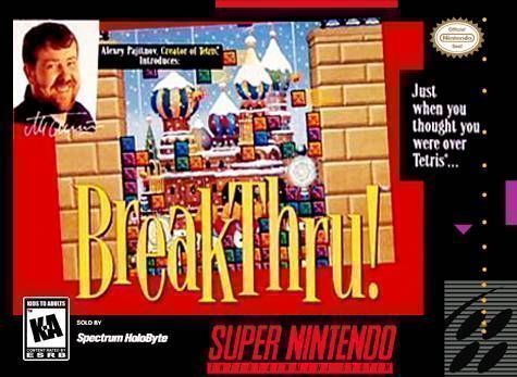 BreakThru! (USA) Super Nintendo GAME ROM ISO