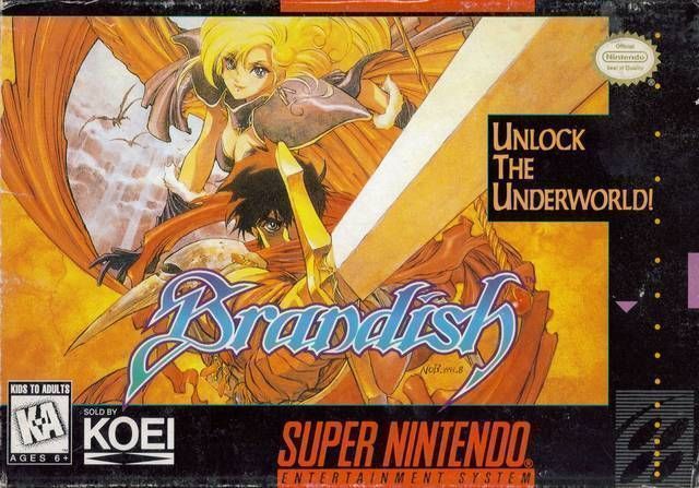 Brandish (Japan) Super Nintendo GAME ROM ISO