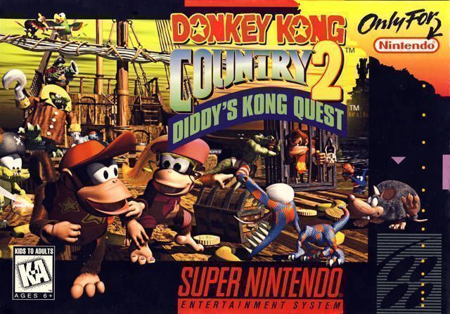 Donkey Kong Country 2-Diddys Kong Quest