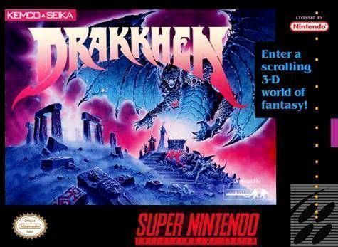 Drakkhen (Japan) Super Nintendo GAME ROM ISO