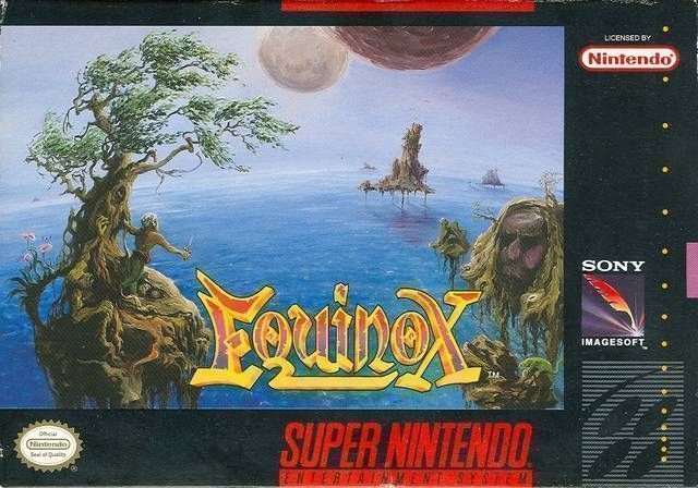 Equinox (Europe) Super Nintendo GAME ROM ISO