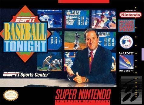 ESPN Baseball Tonight (Europe) Super Nintendo GAME ROM ISO