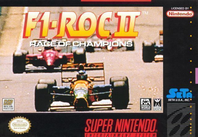 F1 ROC II – Race Of Champions (USA) Super Nintendo GAME ROM ISO