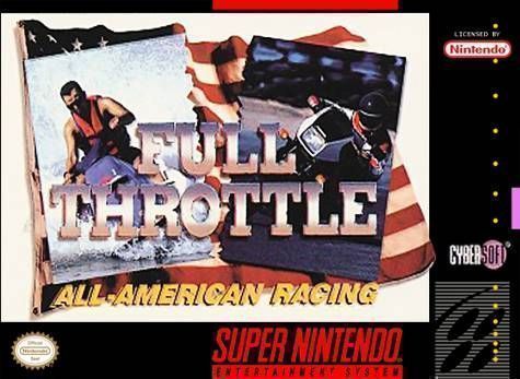 Full Throttle Racing (USA) Super Nintendo GAME ROM ISO