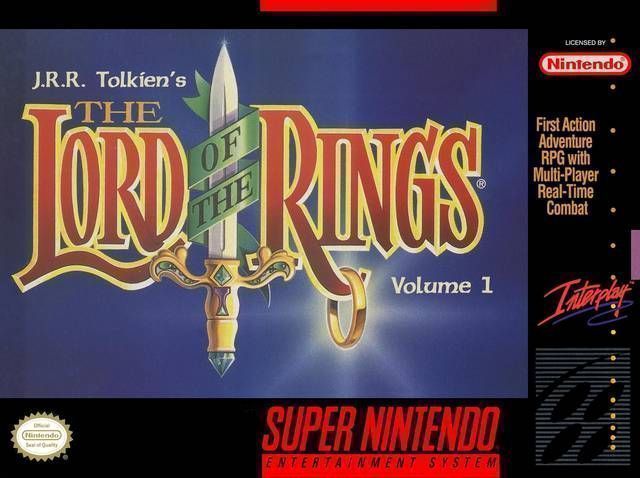 JRR Tolkien’s The Lord Of The Rings – Volume 1 (USA) Super Nintendo GAME ROM ISO