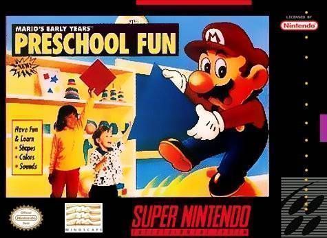 Mario’s Early Years – Preschool Fun (USA) Super Nintendo GAME ROM ISO