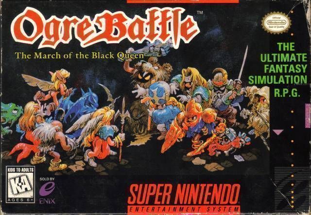 Ogre Battle – The March Of The Black Queen (USA) Super Nintendo GAME ROM ISO