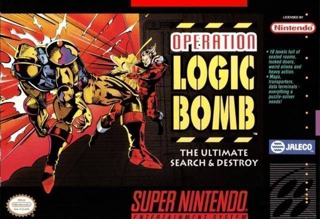 Operation Logic Bomb (USA) Super Nintendo GAME ROM ISO