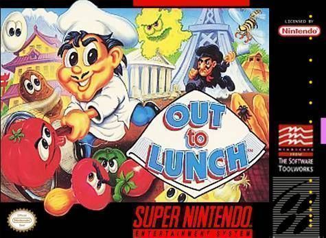 Out To Lunch (Europe) Super Nintendo GAME ROM ISO