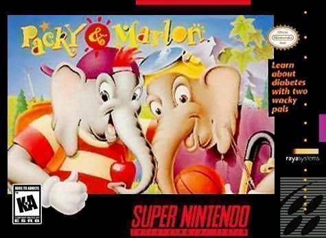 Packy & Marlon (USA) Super Nintendo GAME ROM ISO